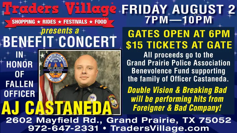 Help Support a Good Cause at the Officer AJ Castaneda Benefit Concert This Weekend