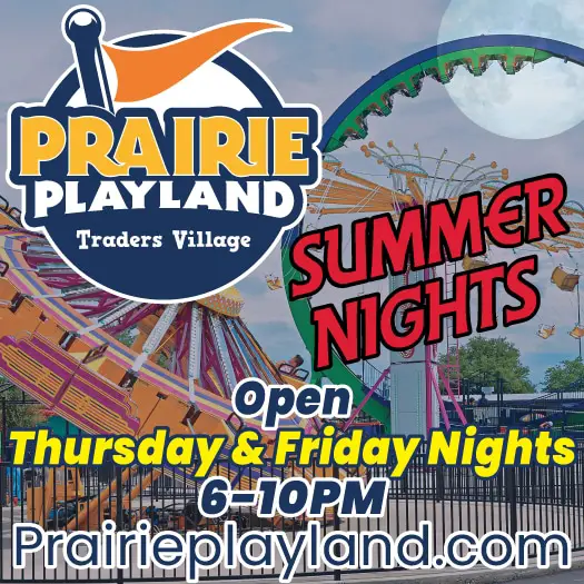 Prairie Playland Amusement Park in Grand Prairie near Dallas